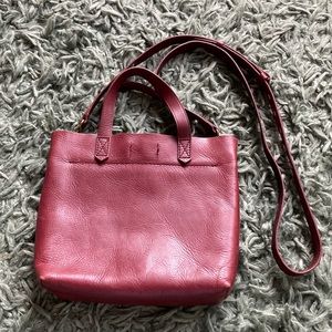 Madewell The Transport  crossbody leather bag
